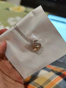 Swarovski Beige Duck Pendant