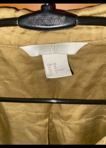 H&amp;M Pure Cotton Oversized Shirt