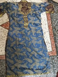 Elegant Blue Kurta
