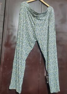 Grey Pyjama Lower Floral Print for 42 Waist