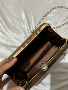 Golden Sling Bag