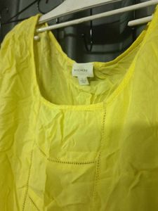 Lemon Yellow Aline Top