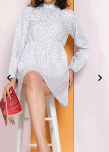 Shein Spotted Print Mini Dress
