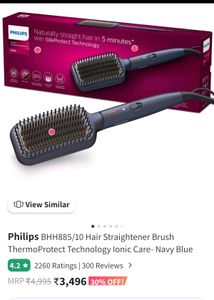 PHILIPS HAIRBRUSH N CURLER