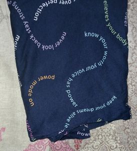 Ajile Pure Cotton Tshirt Activewear,M
