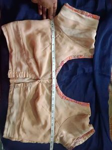 Sandal/Tan Blouse With Lining