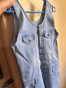 Light Denim Dungaree