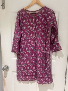 Floral Print Tunic Top