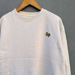 White &#39;gp&#39; Sweatshirt