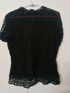 Black Lace Top