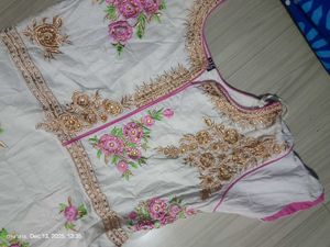 Floral Embroidered Ethnic Dress