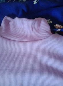 high neck winter sweatshirt
