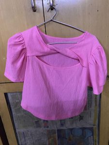 Crop Pink Top