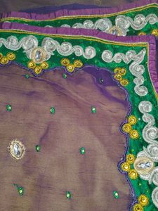 i am selling yellow 🟡💛 purple 🟣💜 saree