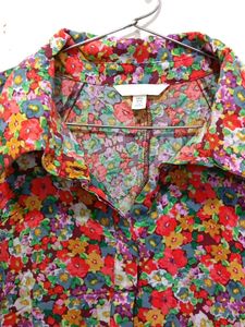 H&amp;M Floral Shirt Dress