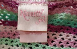 Multi Colour Woolen Girls Shrug