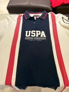USPA Denim Polo Shirt