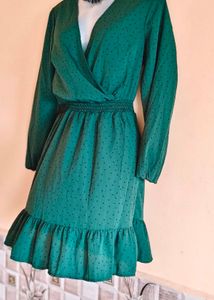 Size M/L 🎁Buy 2 Get 1 Free 🎁Green Dress