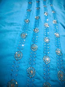 New Blue Sequence Work Kurti😻😻