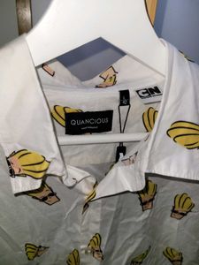 Funky Cartoon Print Shirt