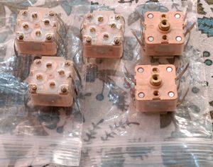 Gang Variable Capacitor for Radio Receiver