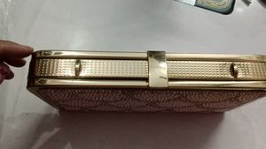 New Elegant Beaded Clutch