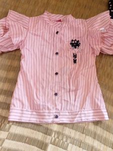 Girls&#39; Striped Top &amp; Polka Dot Pants