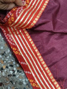 NEW Elegant Maroon Saree
