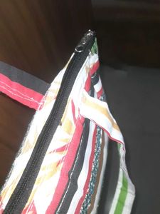 Striped Tote Bag New Without Tag.