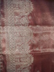 Saree With Stiched Blouse