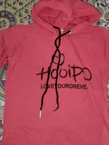 Pink Graphic Hoodie