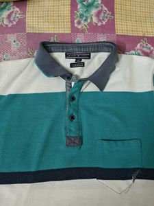 AB SPORT Tommy Hilfiger Striped Polo Shirt