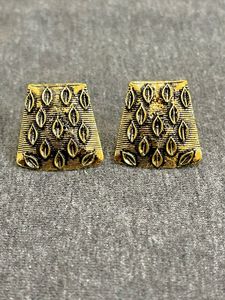Golden Stud Earrings