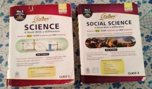 Class 10 Golden Science &amp; Social Guide 2025 Exam