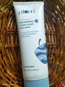 Plum Rice Water Face Wash