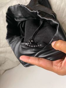 Glossy Leather Pants