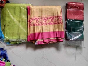 All Are New Sarees In Clearance Sake