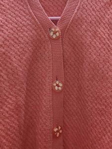 Vintage Style Pink Cardigan