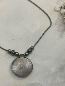 Oxidized necklace🤍🖤
