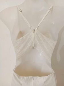PERFECT EVENING IVORY SKATER DRESS