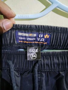 Black Cargo Joggers