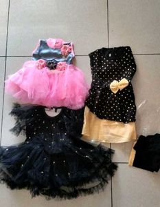 New 3 combo Girls kids Clothing Dress