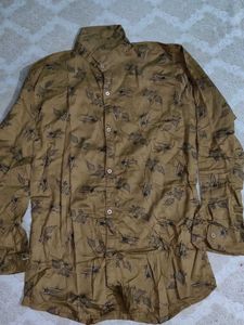 New Printed Shirt For Men Size - L