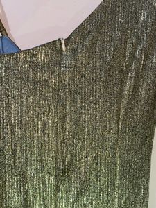 Sparkling Gold Evening Gown