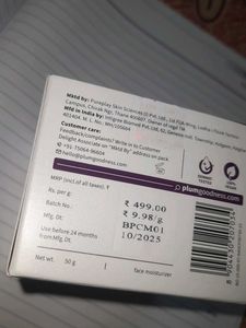 Plum CeraSense Moisturizing Creme