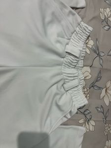 White Wide Leg Pants