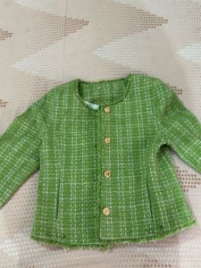 Green Tweed Jacket