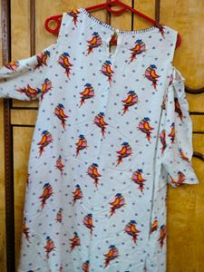 Unused Cold Shoulder Kurti