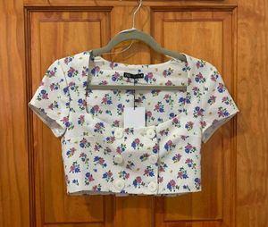 Brand New Zara Floral Top