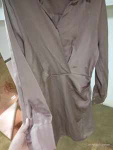 Partywear Dress With Belt